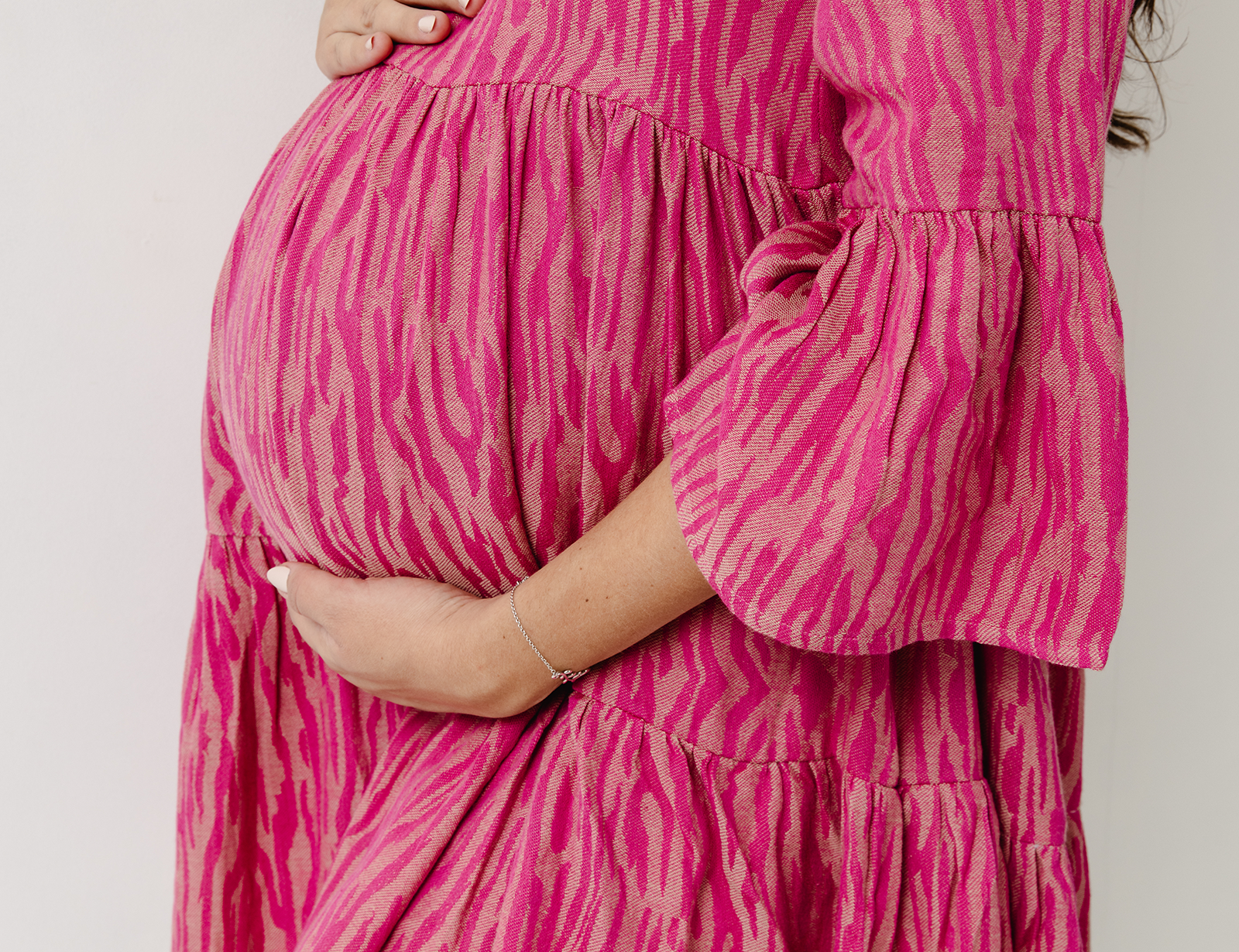 Summery Copenhagen Julia Cotton Dress Raspberry 2