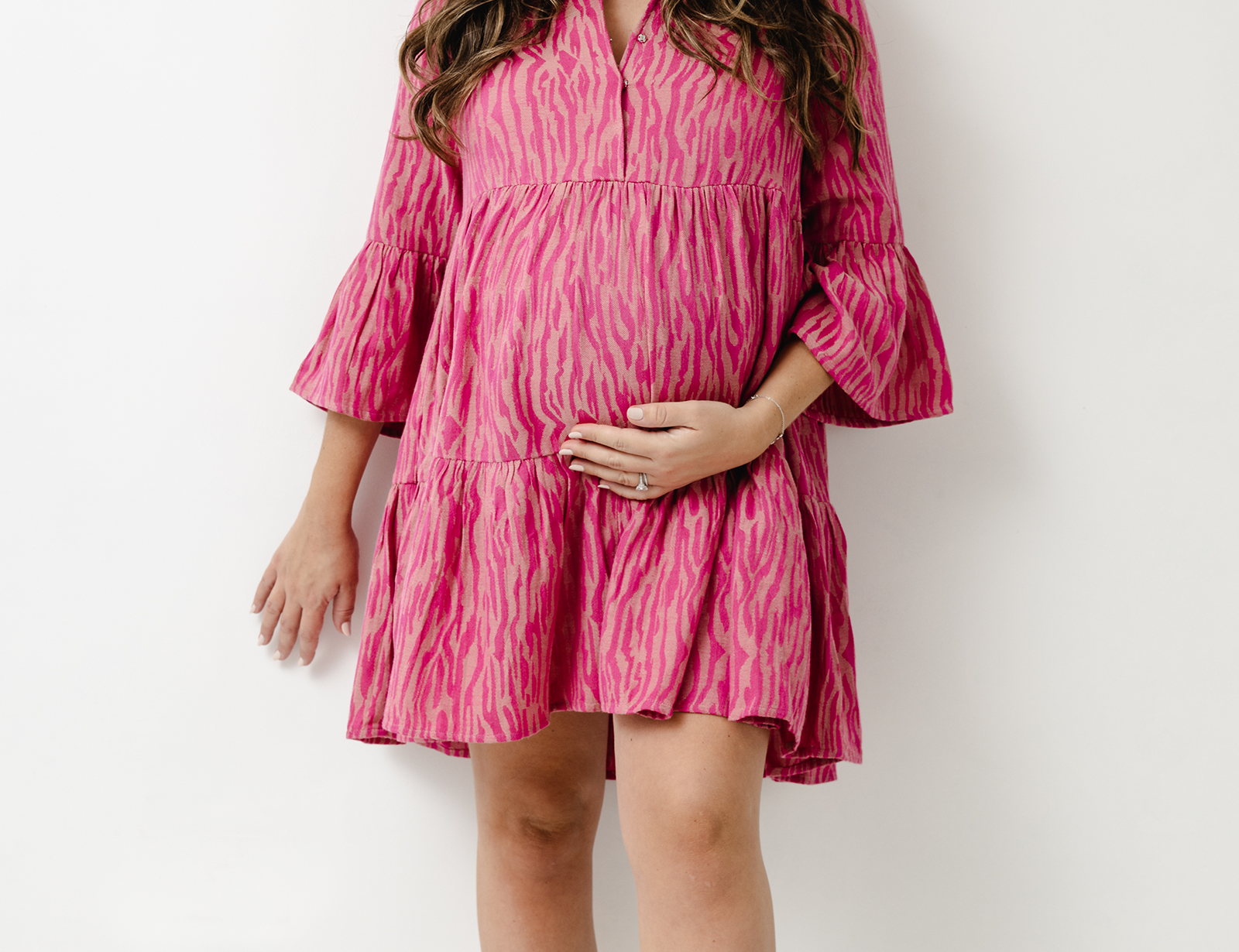 Summery Copenhagen Julia Cotton Dress Raspberry 1