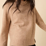 Nobody's Child Beige Roll Neck Relaxed Knitted Jumper 2