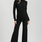 Pietro Brunelli Maternity Travis Black Maternity Leggings 3