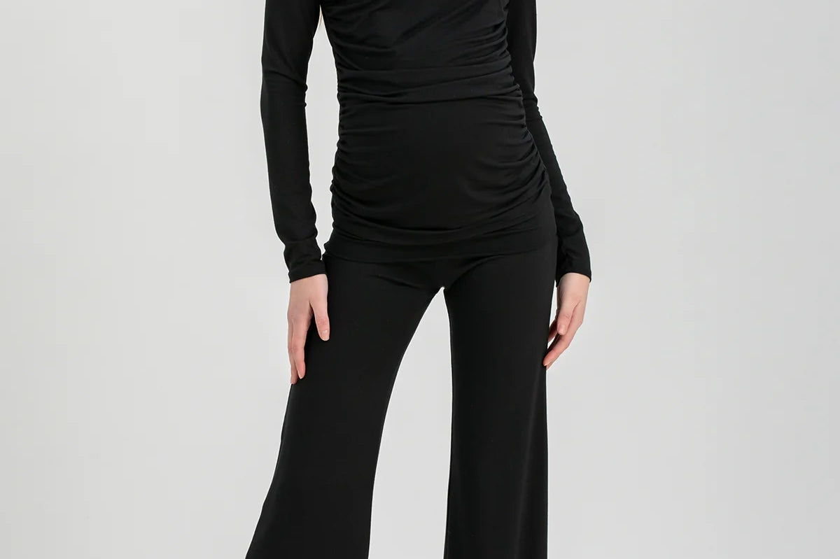 Pietro Brunelli Maternity Travis Black Maternity Leggings 3