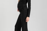 Pietro Brunelli Maternity Travis Black Maternity Leggings 7