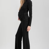 Pietro Brunelli Maternity Travis Black Maternity Leggings 7