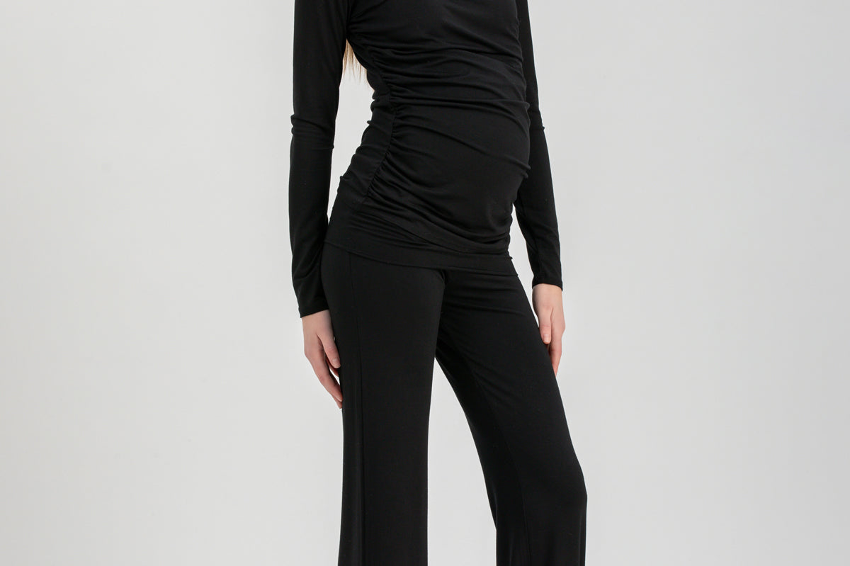 Pietro Brunelli Maternity Travis Black Maternity Leggings 6