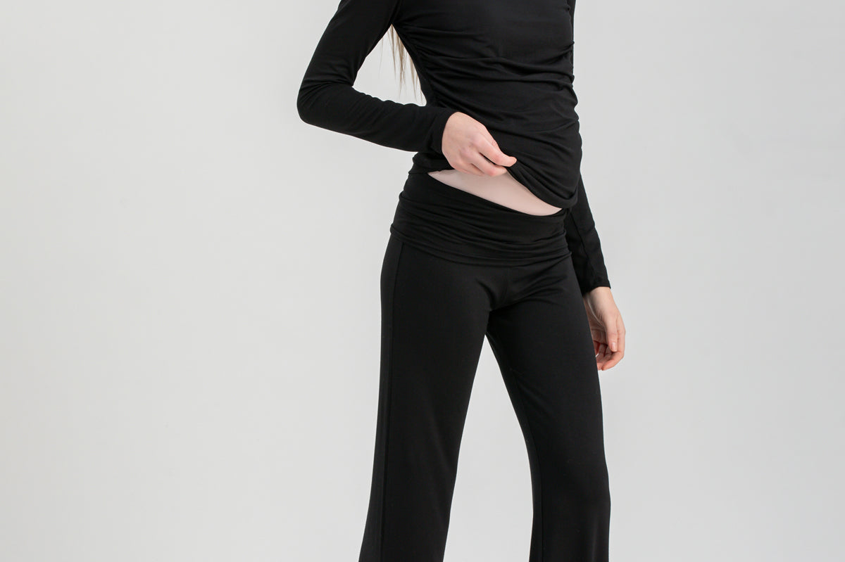 Pietro Brunelli Maternity Travis Black Maternity Leggings 2