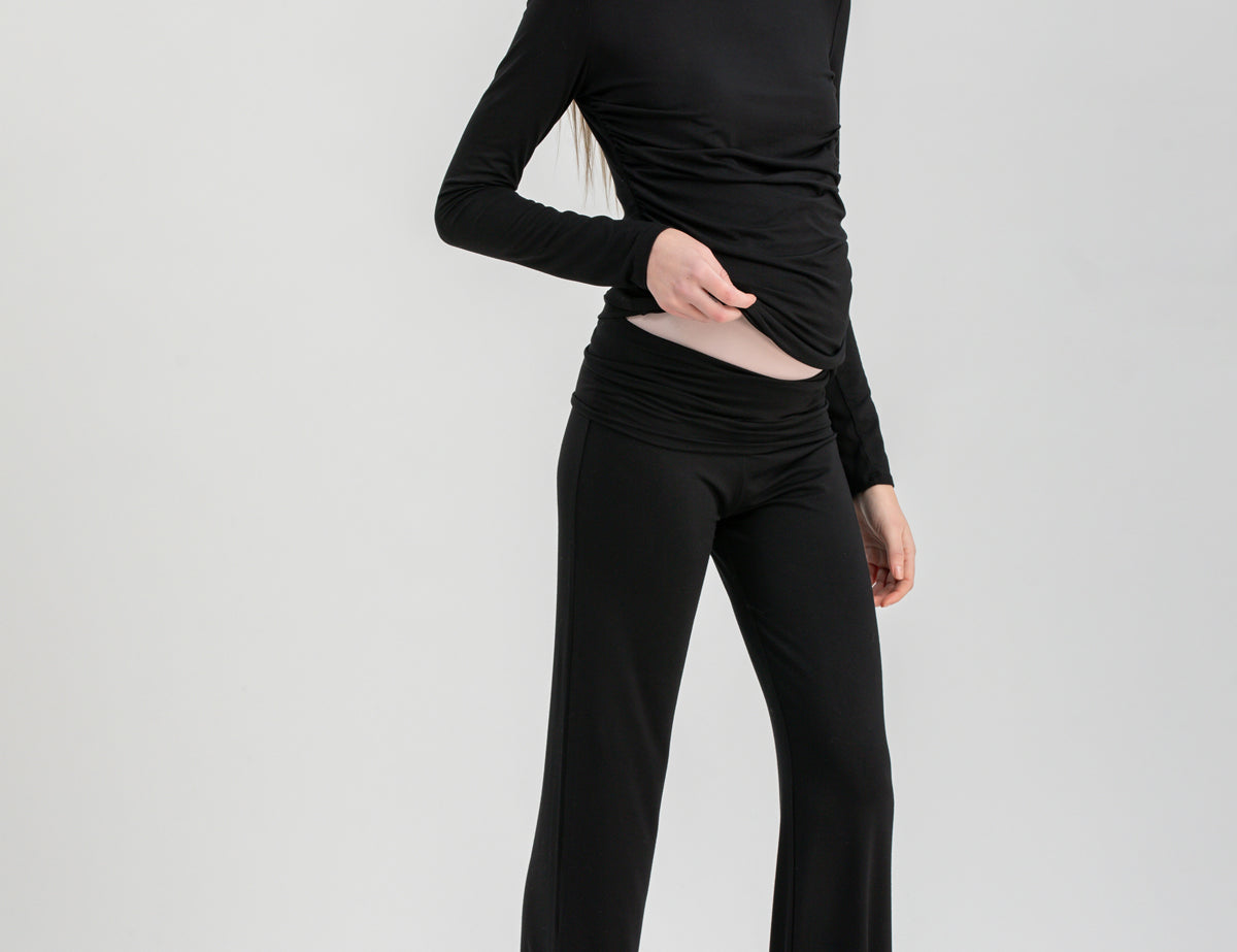 Pietro Brunelli Maternity Travis Black Maternity Leggings 2