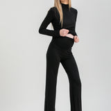 Pietro Brunelli Maternity Travis Black Maternity Leggings 4