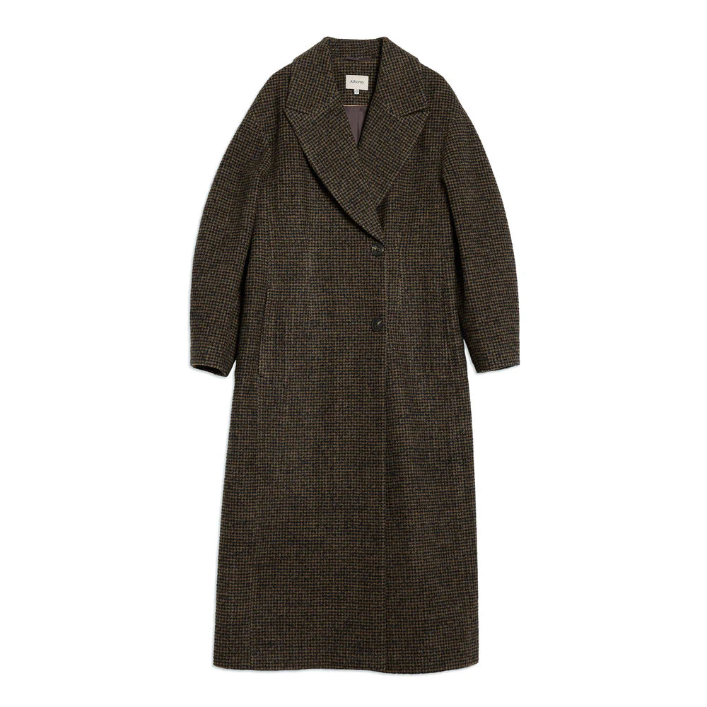 Albaray Tweed Cocoon Sleeve Coat 3