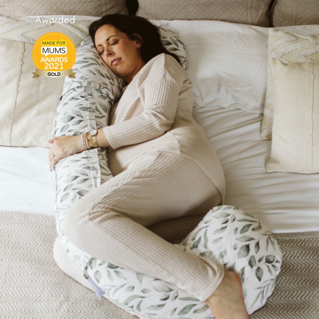 Bellamoon Pregnancy & Nursing (3-in-1) Pillow - Waterleaves 3
