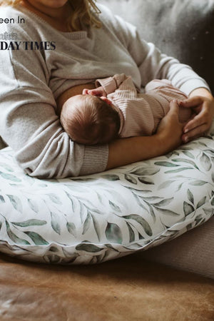 Bellamoon Pregnancy & Nursing (3-in-1) Pillow - Waterleaves 13