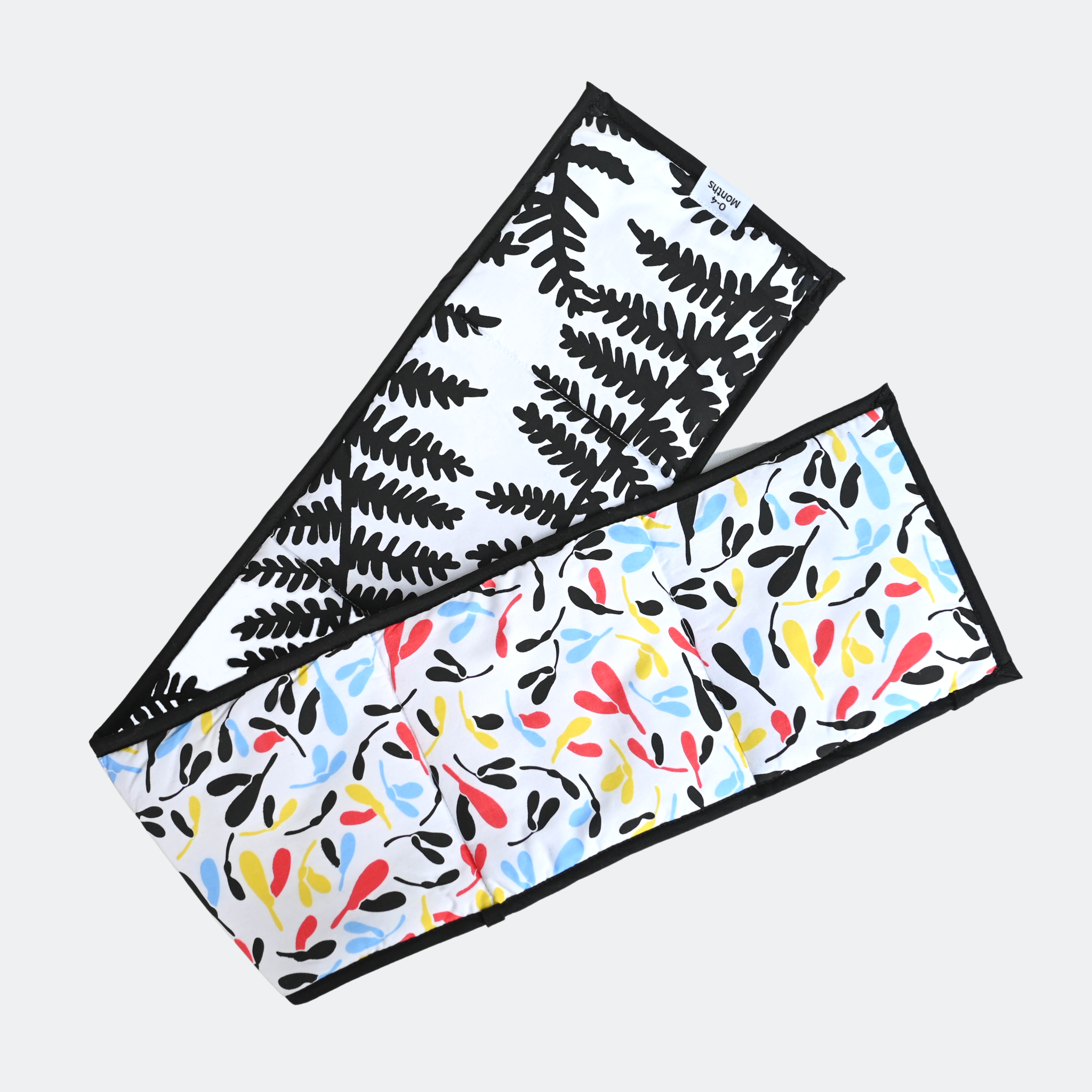 Etta Loves PLANT PRINT SENSORY STRIP - Reversible Newborn to 4 Months and 5+ Months 2