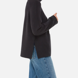 Whistles Textured Rib Detail Roll Neck 1