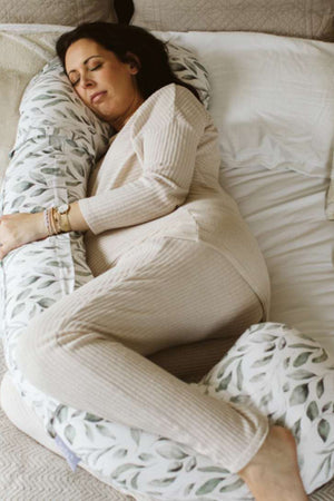 Bellamoon Pregnancy & Nursing (3-in-1) Pillow - Waterleaves 6