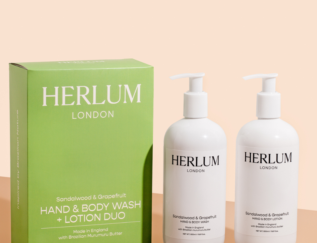 Herlum Hand & Body Wash and Lotion Duo | 500ml (Worth £63) 2