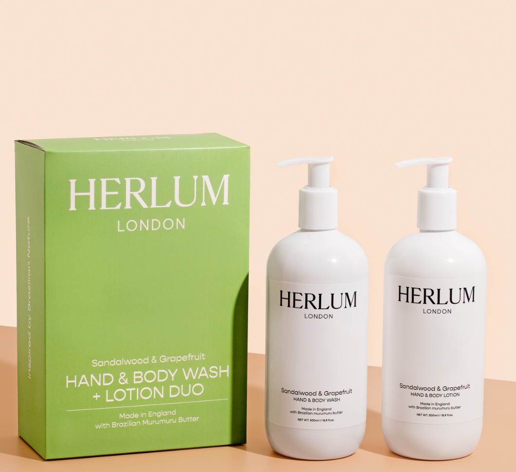 Herlum Hand & Body Wash and Lotion Duo | 500ml (Worth £63) 2