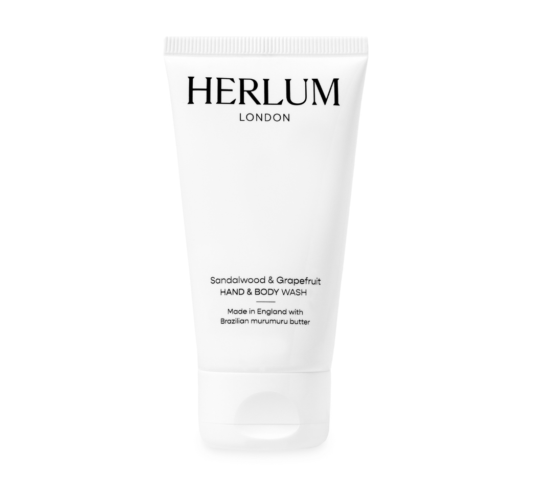 Herlum Hand & Body Wash Sandalwood & Grapefruit | 50ml 1