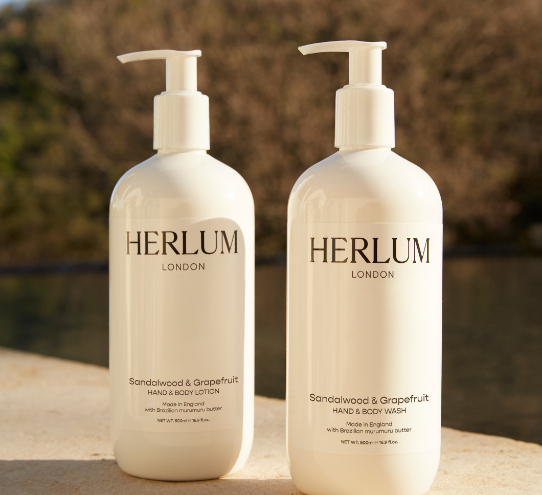 Herlum Hand & Body Wash and Lotion Duo | 500ml (Worth £63) 3