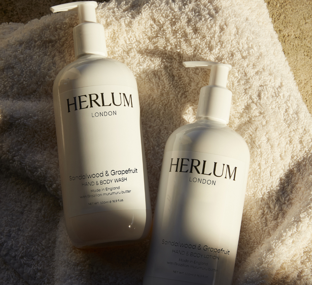 Herlum Hand & Body Wash and Lotion Duo | 500ml (Worth £63) 7