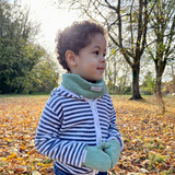 Pure Earth Collection Organic Mittens - Green (Pack of 2 Pairs) 1