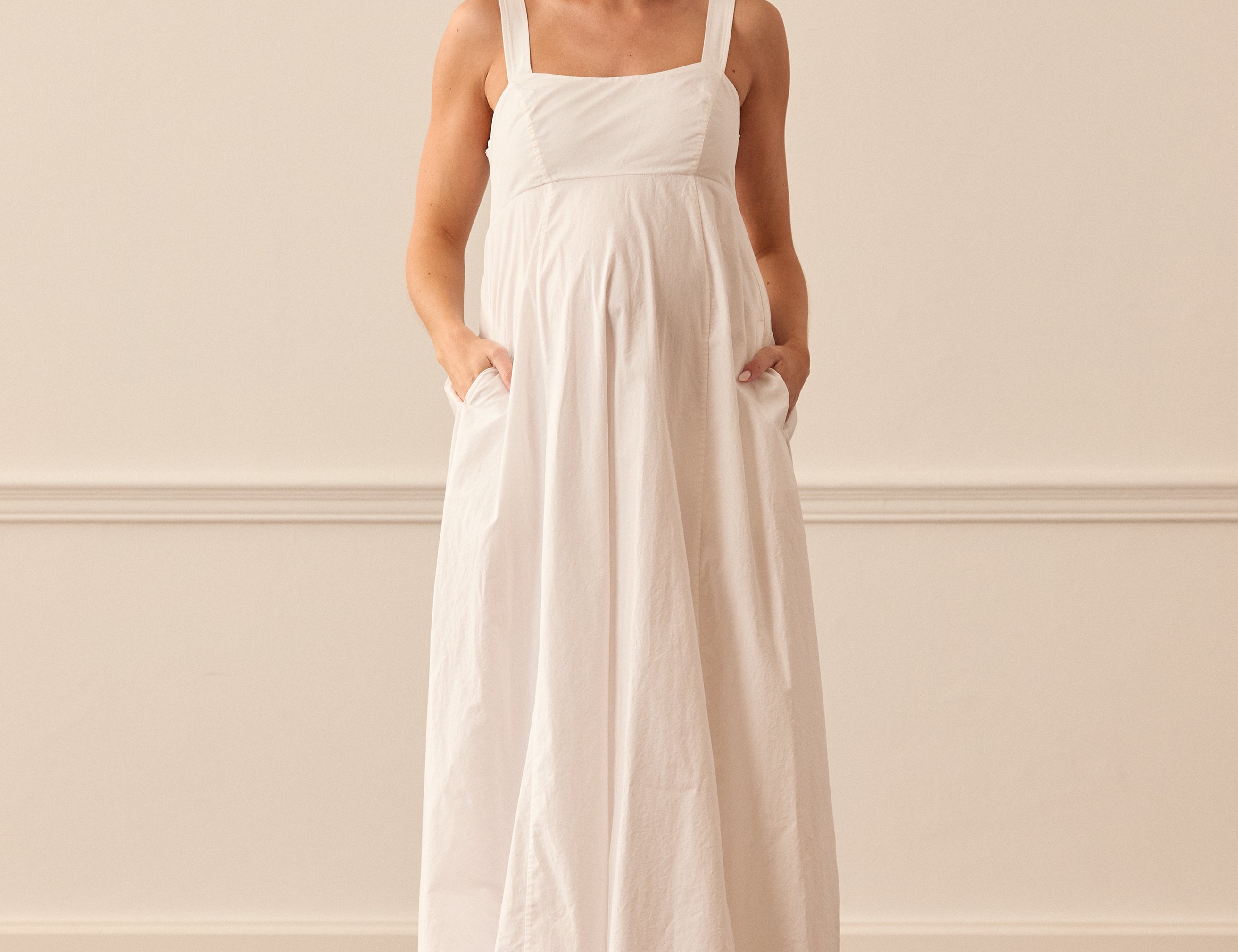 Whistles Anna Dress - White 2