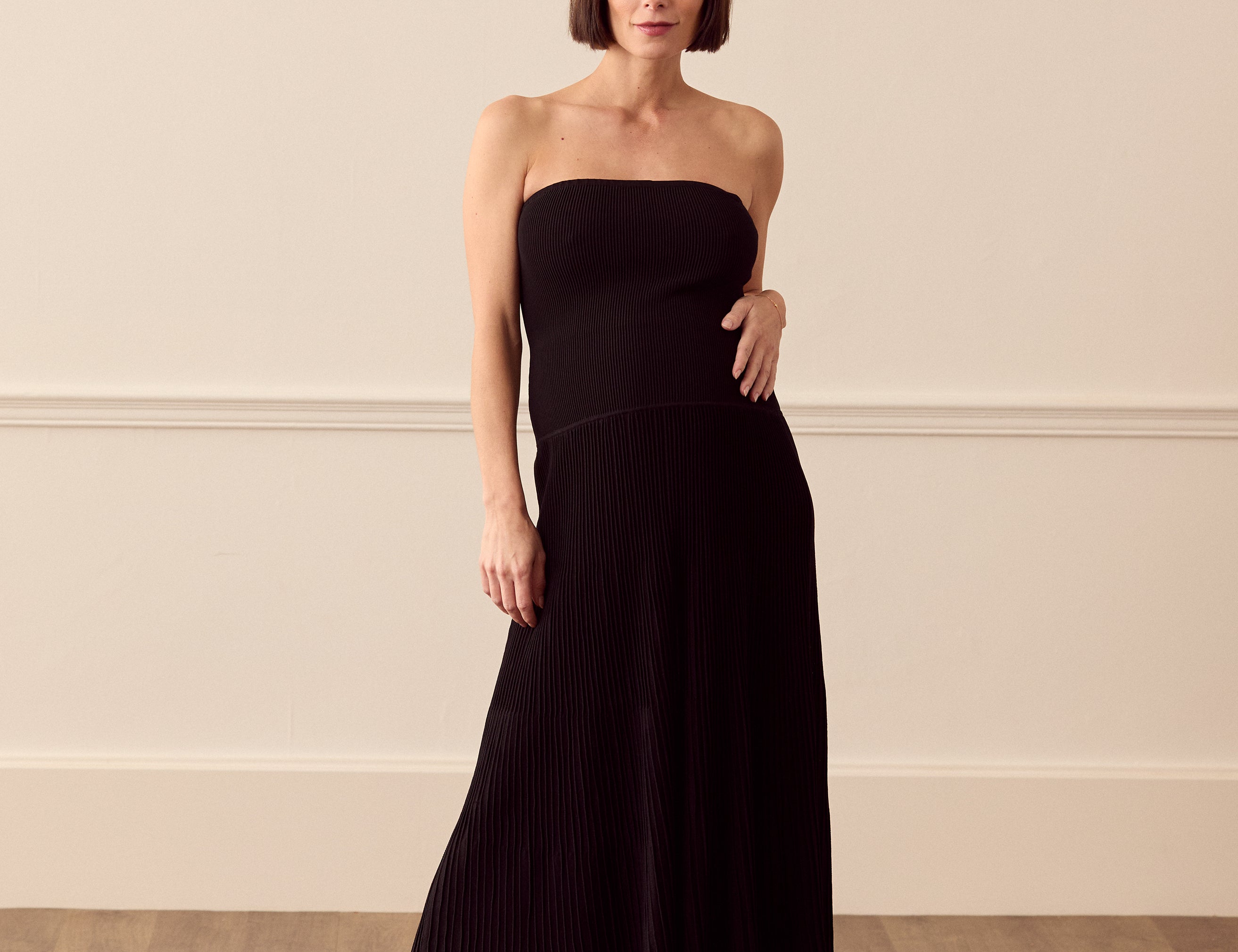 Whistles Bandeau Knit Dress 1