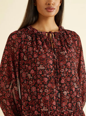 Albaray Lizzie Floral Tiered Midi Dress 2