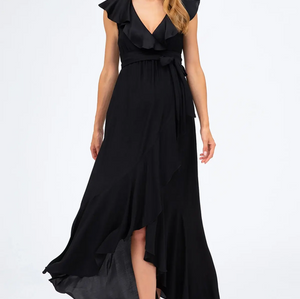 Pietro Brunelli Maternity Dorothea Black Maternity Dress 1