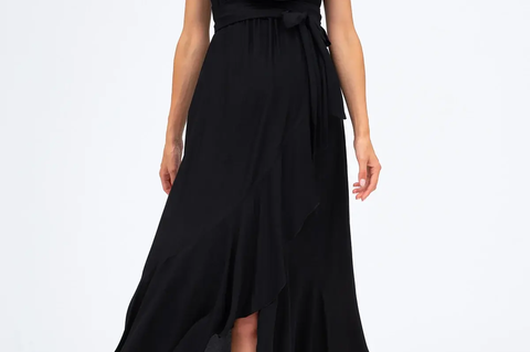 Pietro Brunelli Maternity Dorothea Black Maternity Dress 1