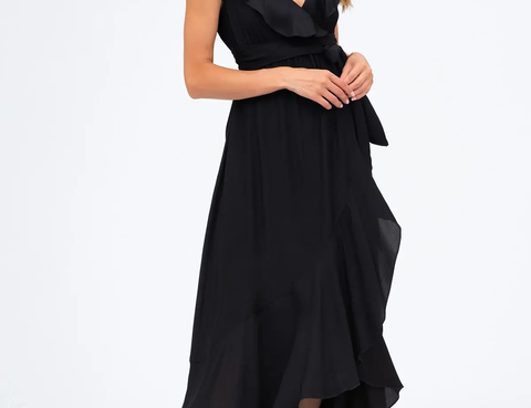 Pietro Brunelli Maternity Dorothea Black Maternity Dress 2