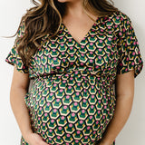 Cari London Kimono-style Maternity & Breastfeeding Dress 5