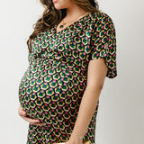 Cari London Kimono-style Maternity & Breastfeeding Dress 2
