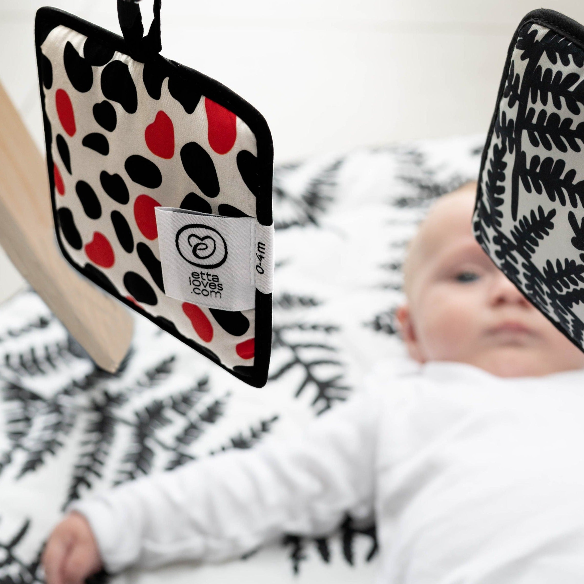 Etta Loves SENSORY HANGING SQUARES - For Babies' First Year 3