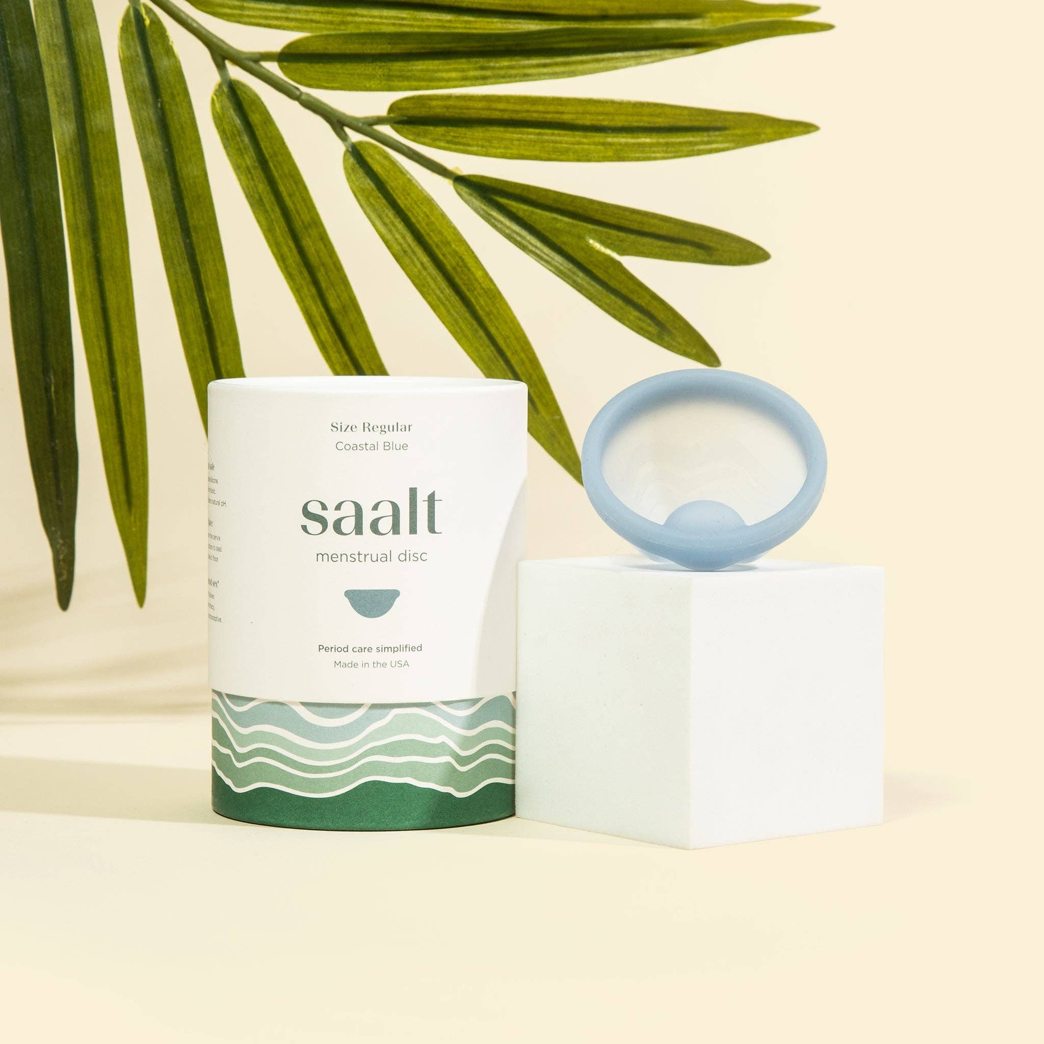 Saalt Saalt Menstrual Disc: Coastal Blue (Regular) 3