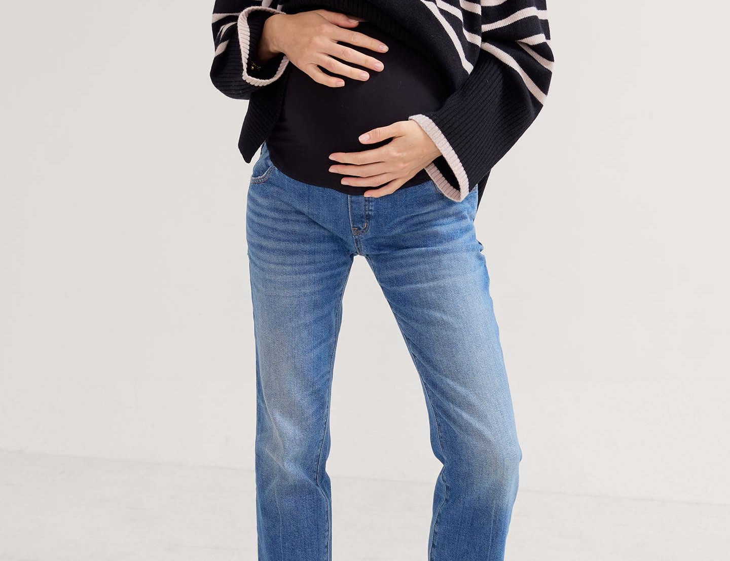 Hatch The Over The Bump Straight Maternity Jean 2