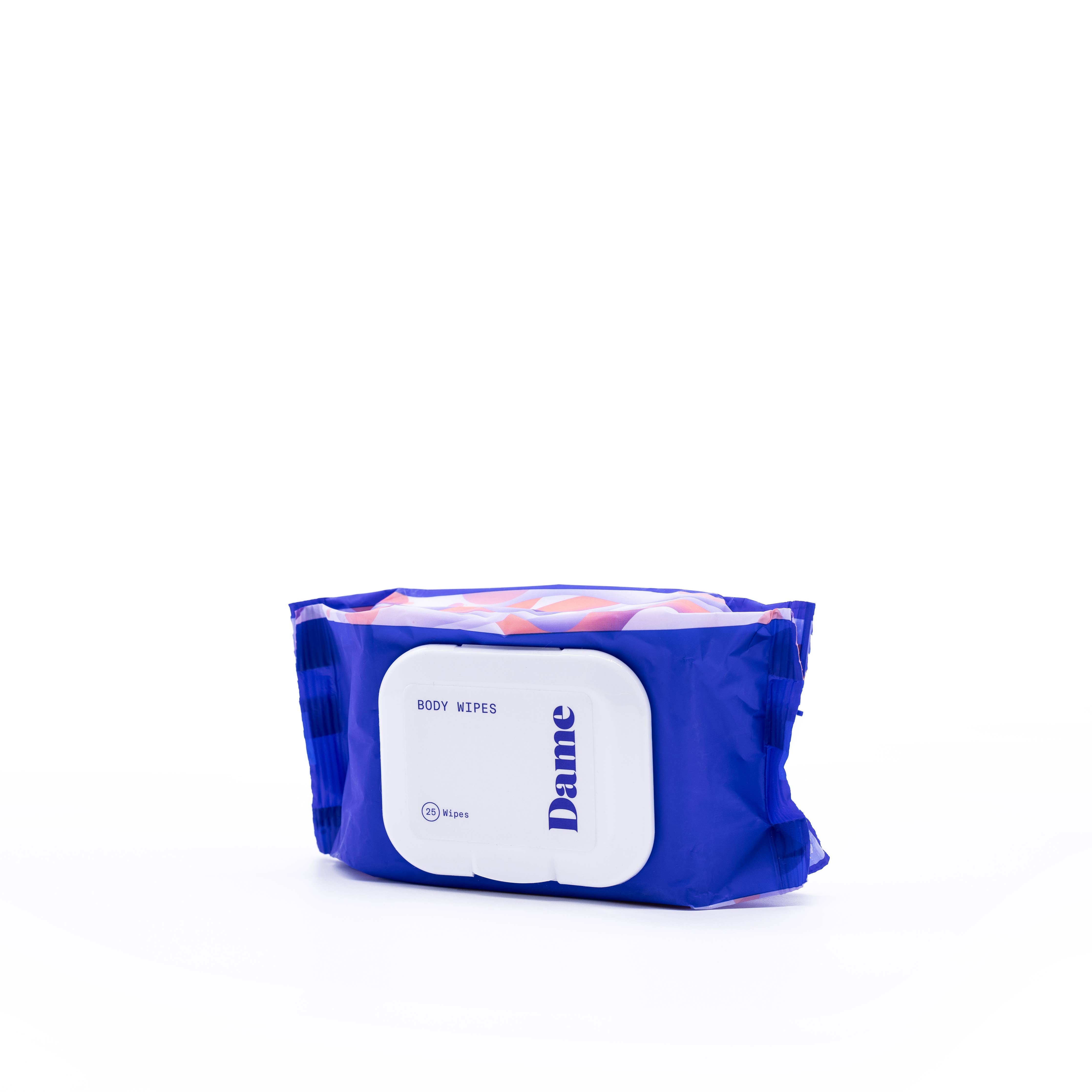 Dame Products Body Wipes 25 ct Pouch 4