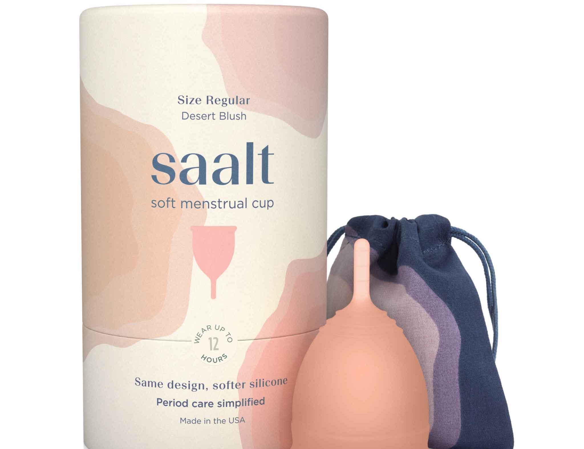 Saalt Saalt Soft Menstrual Cup: Desert Blush / Regular 1