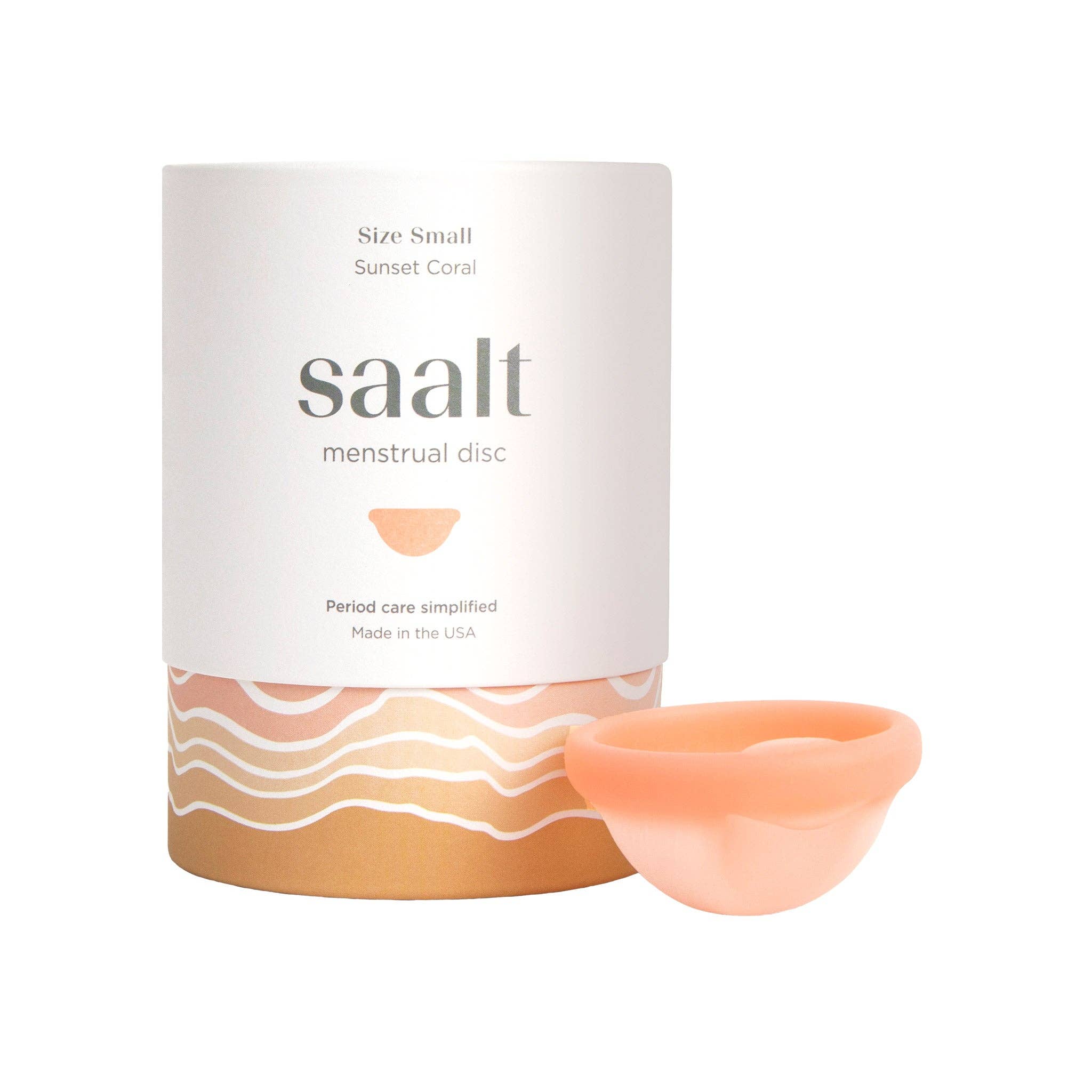 Saalt Saalt Menstrual Disc: Coastal Blue (Regular) 7