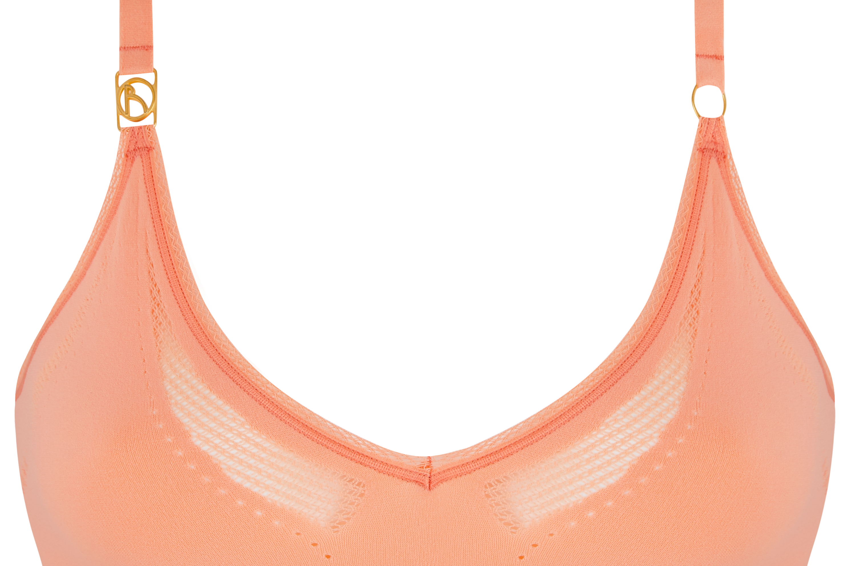 The Mutha Project The Plunge Bra - Coral 9