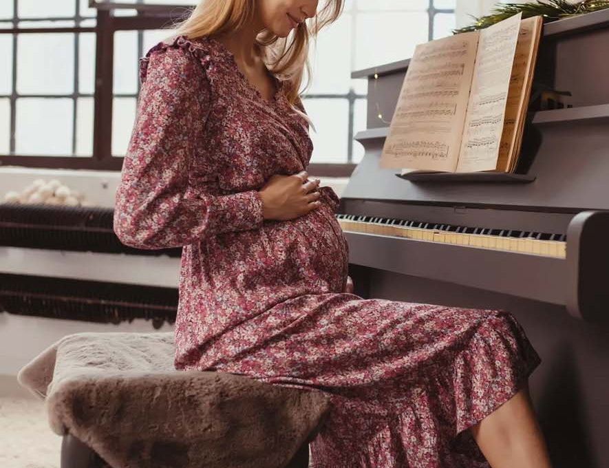 Bump & Milk Isla Wrap Breastfeeding Dress 2