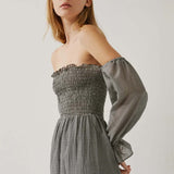 Jillian Boustred Esther Dress - Gingham 3