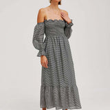 Jillian Boustred Esther Dress - Gingham 1