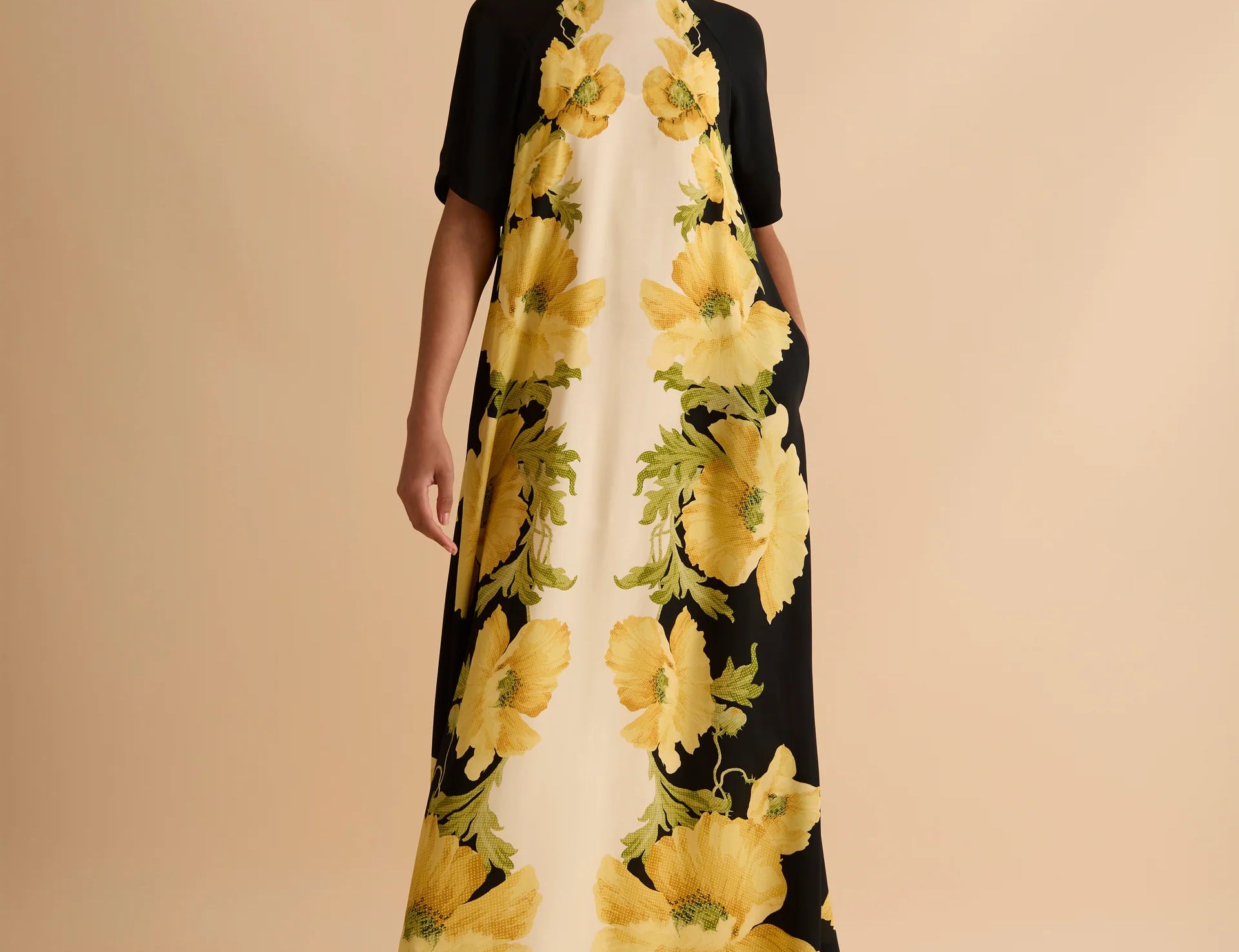 Florere Printed Column Maxi Dress 1