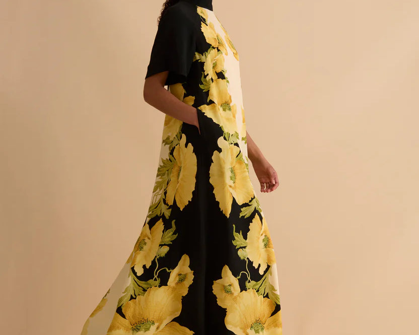 Florere Printed Column Maxi Dress 3