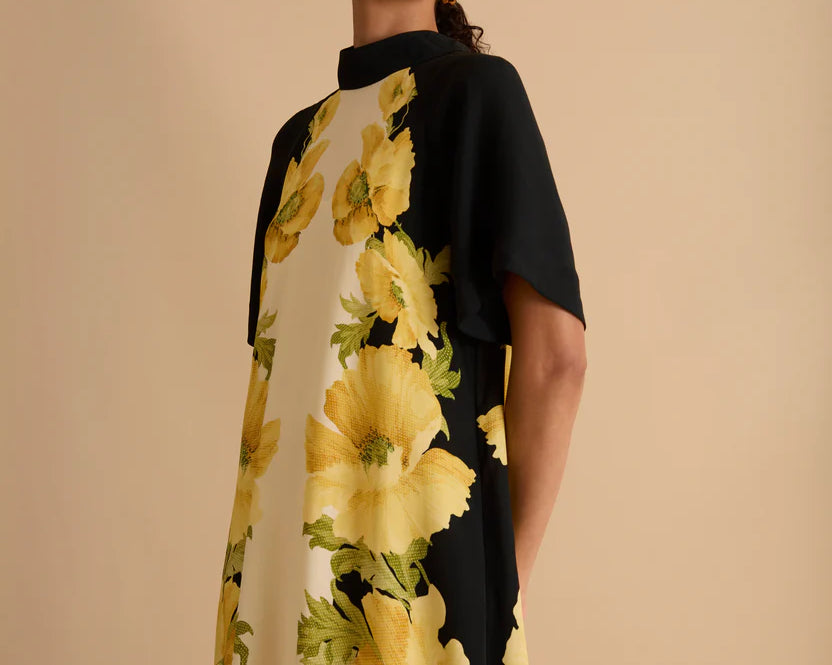 Florere Printed Column Maxi Dress 6