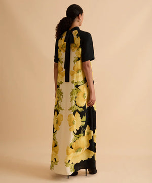 Florere Printed Column Maxi Dress 5