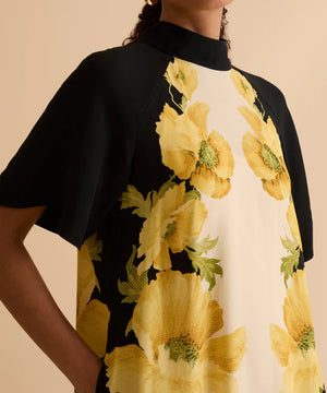 Florere Printed Column Maxi Dress 4
