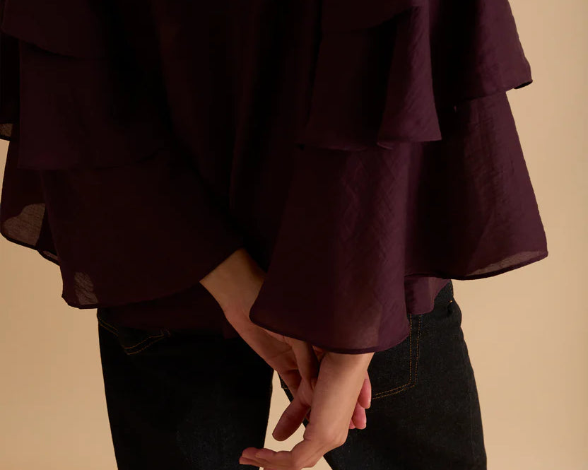Florere Ruffle Sleeve Top 4