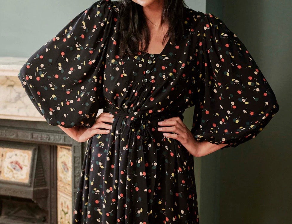 Clary & Peg Clary & Peg Anna Dress Dancing Daisies 2
