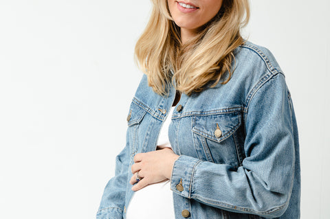 Hatch The Classic Maternity Jean Jacket 6