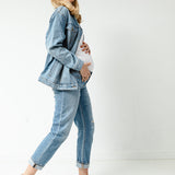 Hatch The Classic Maternity Jean Jacket 4